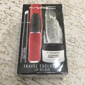 MAC lip kit red - 3 pc set SEALED BOX